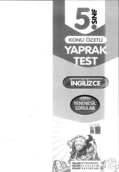 KONU ÖZETLİ TEST İNGİLİZCE