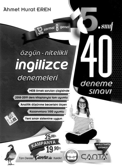 ÖZGÜN NİTELİKLİ İNGİLİZCE DENEMELERİ