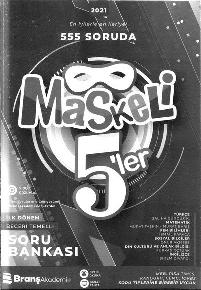 555 SORUDA MASKELİ 5'LER FotokoPink