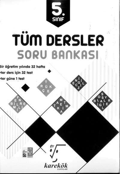 TÜM DERSLER SORU BANKASI FotokoPink