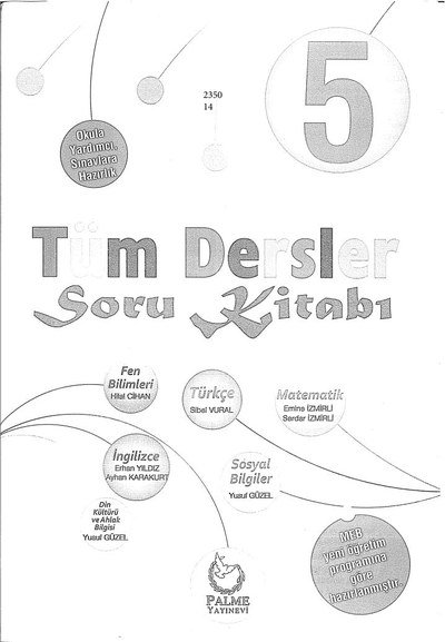 TÜM DERSLER SORU KİTABI FotokoPink