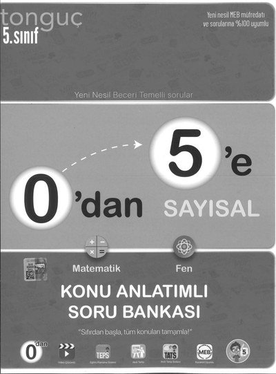 0'DAN 5'E SAYISAL KONU ANLATIMLI SORU BANKASI FotokoPink