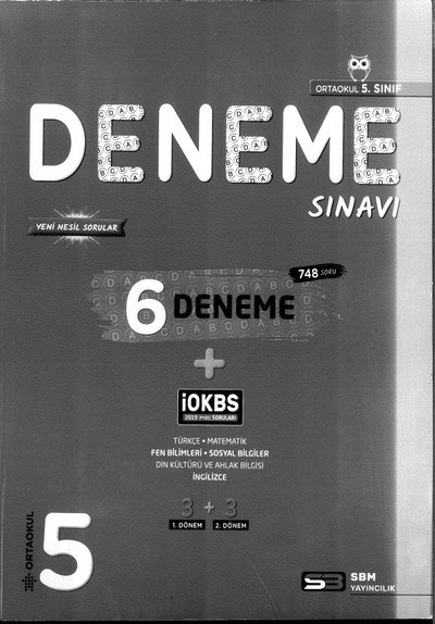 DENEME SINAVI 6 DENEME FotokoPink