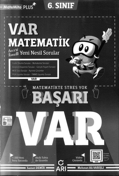 VAR MATEMATİK YENİ NESİL SORULAR