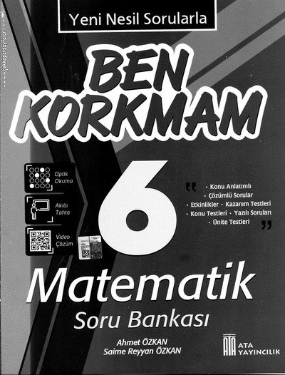 BEN KORKMAM MATEMATİK SORU BANKASI FotokoPink