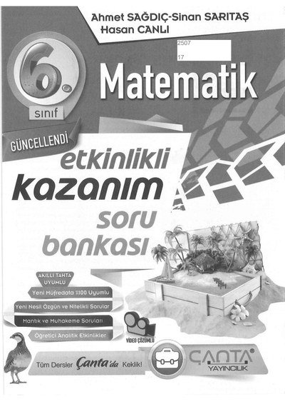MATEMATİK ETKİNLİKLİ KAZANIM SORU BANKASI FotokoPink