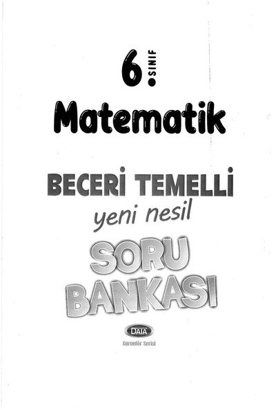 MATEMATİK BECERİ TEMELLİ YENİ NESİL SORU BANKASI FotokoPink