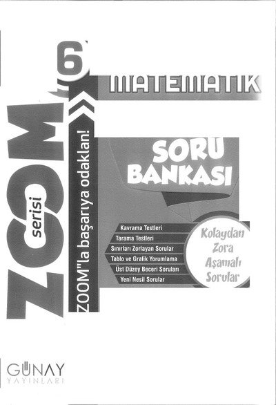 MATEMATİK SORU BANKASI ZOOM SERİSİ FotokoPink
