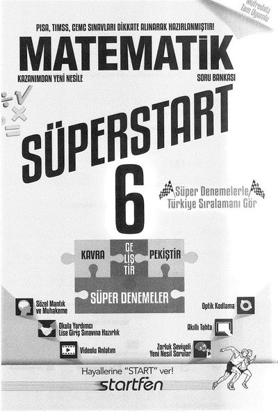 MATEMATİK SÜPERSTART SORU BANKASI