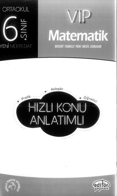 VIP MATEMATİK HIZLI KONU ANLATIMLI FotokoPink