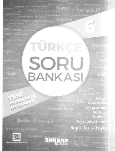 TÜRKÇE SORU BANKASI