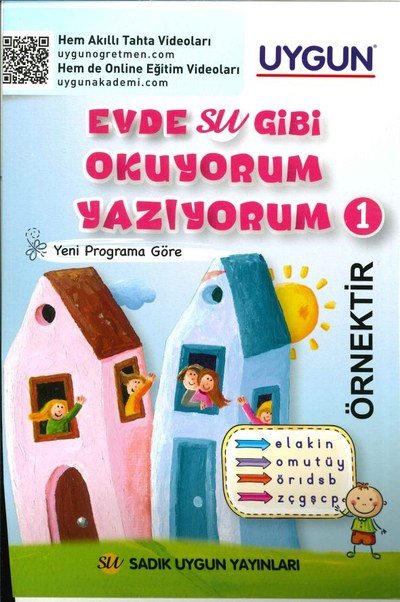 EVDE SU GİBİ OKUYORUM YAZIYORUM FotokoPink