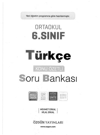 TÜRKÇE KONU ÖZETLİ SORU BANKASI FotokoPink