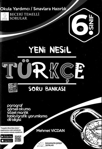 YENİ NESİL TÜRKÇE SORU BANKASI