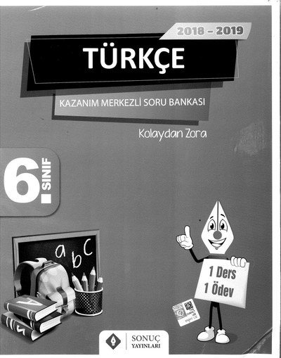 TÜRKÇE KAZANIM MERKEZLİ SORU BANKASI FotokoPink