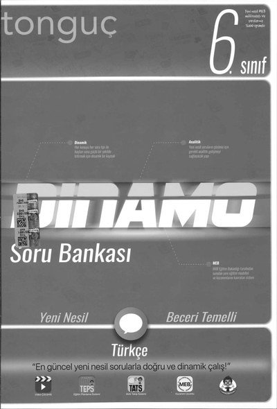 DİNAMO SORU BANKASI TÜRKÇE FotokoPink