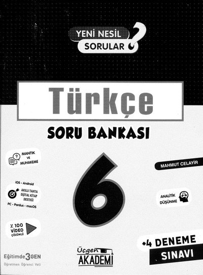 TÜRKÇE SORU BANKASI