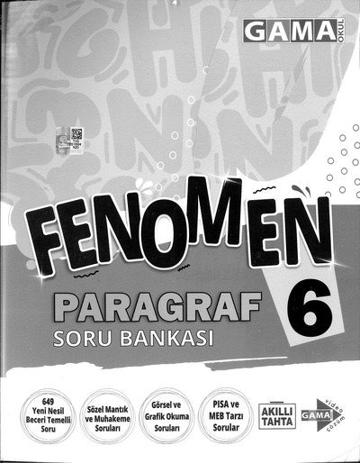 FENOMEN PARAGRAF SORU BANKASI FotokoPink