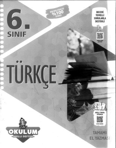 TÜRKÇE OKULUM AKILLI DEFTER FotokoPink
