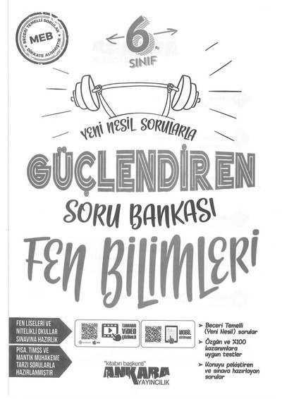 GÜÇLENDİREN SORU BANKASI FEN BİLİMLERİ FotokoPink