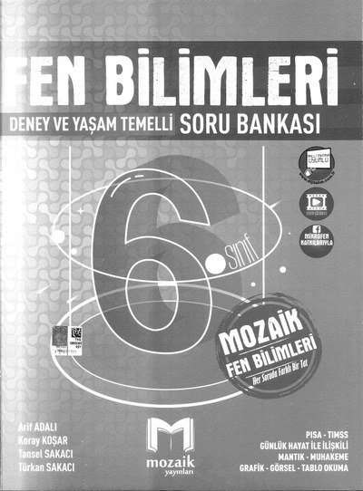 FEN BİLİMLERİ DENEY VE YAŞAM TEMELLİ SORU BANKASI FotokoPink