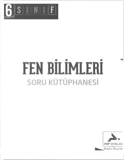 FEN BİLİMLERİ SORU KÜTÜPHANESİ