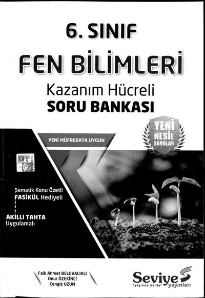 FEN BİLİMLERİ KAZANIM HÜCRELİ SORU BANKASI FotokoPink