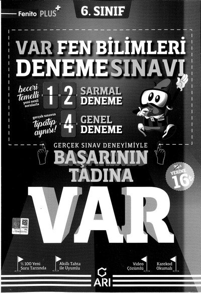 VAR FEN BİLİMLERİ DENEME SINAVI