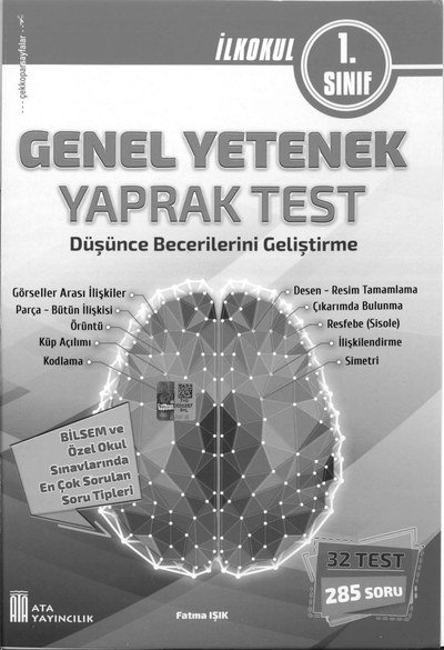 GENEL YETENEK YAPRAK TEST FotokoPink
