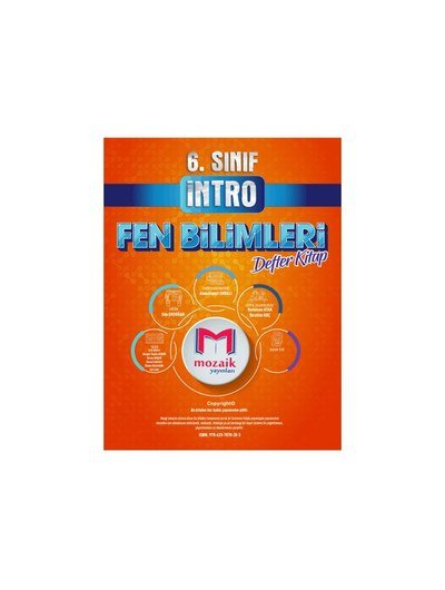 İNTRO FEN BİLİMLERİ DEFTER KİTAP FotokoPink