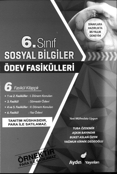 SOSYAL BİLGİLER ÖDEV FASİKÜLLERİ FotokoPink