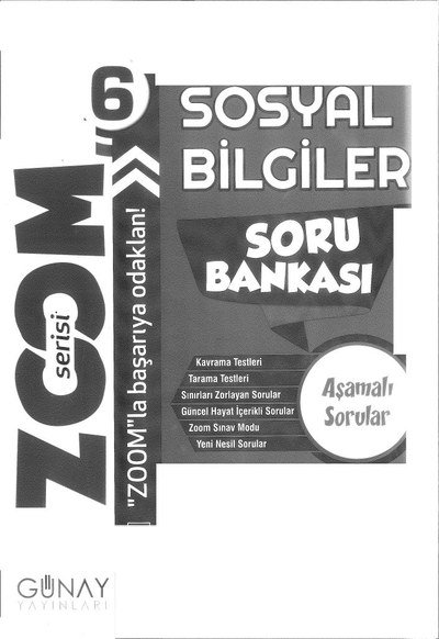 SOSYAL BİLGİLER SORU BANKASI