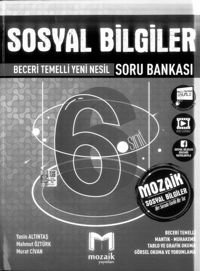 SOSYAL BİLGİLER BECERİ TEMELLİ SORU BANKASI FotokoPink