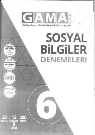 SOSYAL BİLGİLER DENEMELERİ