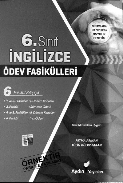 İNGİLİZCE ÖDEV FASİKÜLLERİ FotokoPink