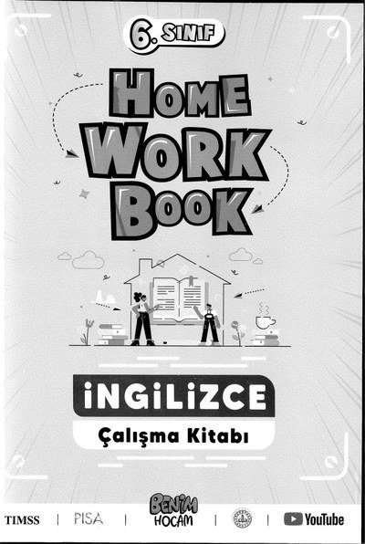 HOME WORKBOOK İNGİLİZCE ÇALIŞMA KİTABI FotokoPink
