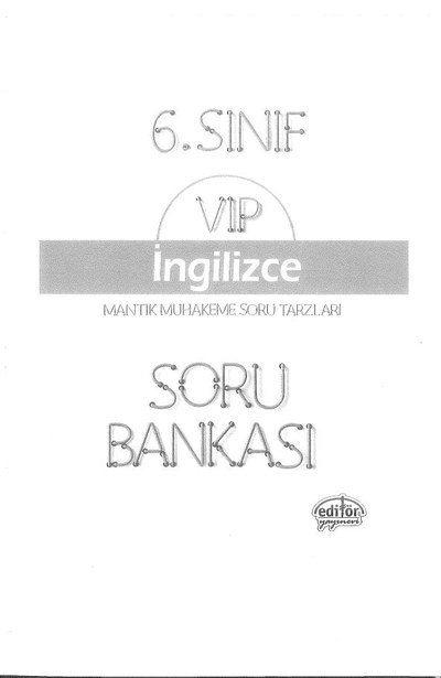 VIP İNGİLİZCE SORU BANKASI FotokoPink
