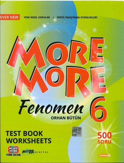 MORE MORE FENOMEN TEST BOOK WORKSHEETS