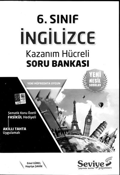 İNGİLİZCE KAZANIM HÜCRELİ SORU BANKASI