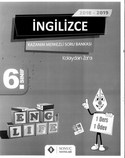 İNGİLİZCE KAZANIM MERKEZLİ SORU BANKASI FotokoPink