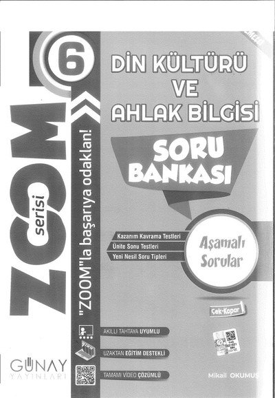 DİN KÜLTÜRÜ VE AHLAK BİLGİSİ SORU BANKASI