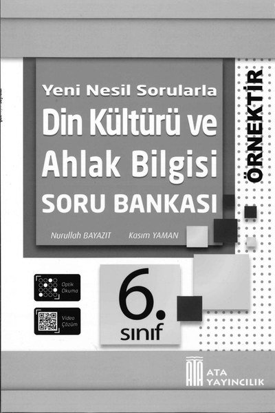 DİN KÜLTÜRÜ VE AHLAK BİLGİSİ SORU BANKASI FotokoPink