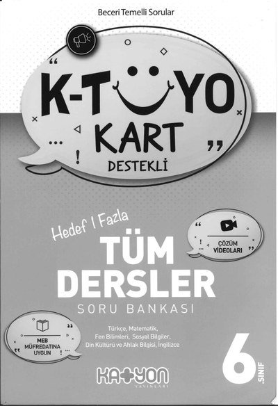 K-TÜYO KART DESTEKLİ TÜM DERSLER SORU BANKASI FotokoPink