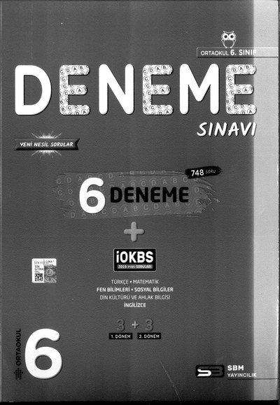 DENEME SINAVI 6 DENEME FotokoPink