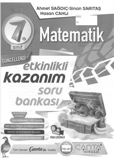MATEMATİK ETKİNLİKLİ KAZANIM SORU BANKASI FotokoPink
