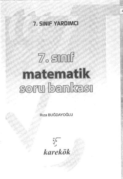MATEMATİK SORU BANKASI FotokoPink