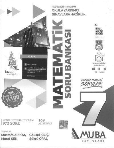 MATEMATİK SORU BANKASI FotokoPink