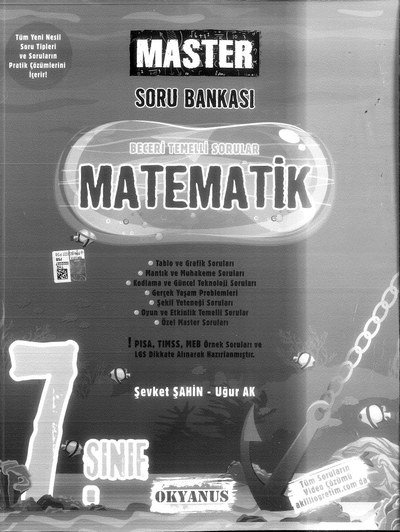 MASTER SORU BANKASI MATEMATİK FotokoPink