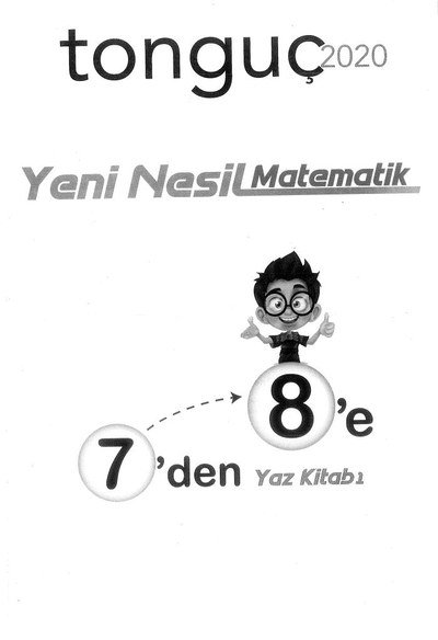 YENİ NESİL MATEMATİK 7'DEN 8'E YAZ KİTABI FotokoPink