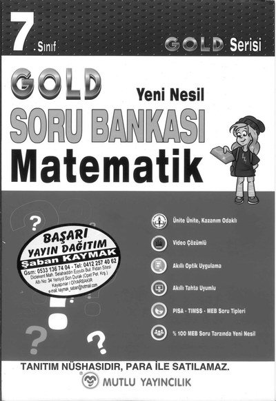 GOLD SORU BANKASI MATEMATİK